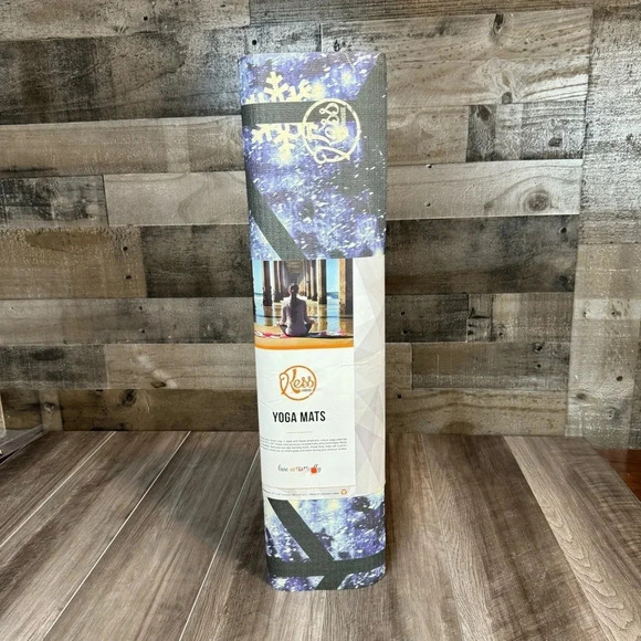 KESS InHouse CHEVRON WONDERLAND II Ebi Emporium Exercise Yoga Mat 72"x 24" • NWT - Picture 3 of 5